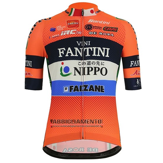 Abbigliamento Vini Fantini Nippo 2019 Manica Corta e Pantaloncino Con Bretelle Arancione - Clicca l'immagine per chiudere